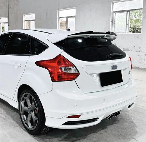 Gloss black spoiler extension - gloss,