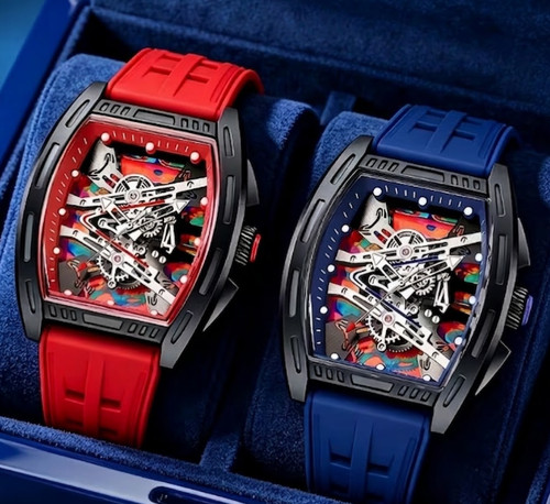 Skeleton watch casual - skeleton,