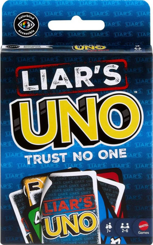 Liar uno card - game, new