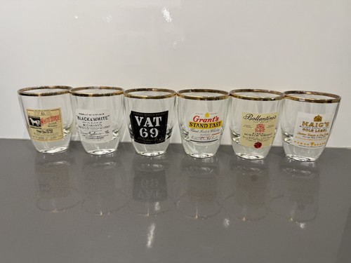 Set gold rim vintage - of,