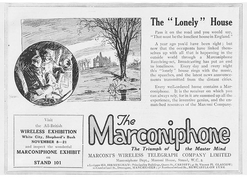 The marconiphone radio - the,
