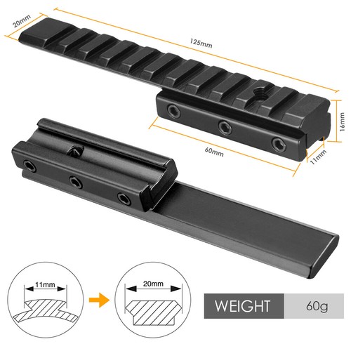 Scope rail adapter mount 11mm - scope,