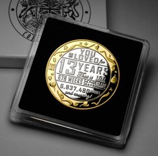 13th Birthday Dual Metal