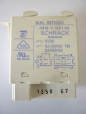 Genuine used Miele heater relay- for T7750 dryer & W5895 washer- 5870220