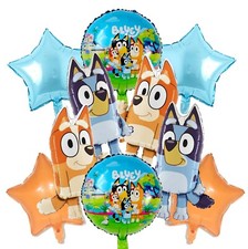 Bluey Dog Bingo Foil Party Balloons