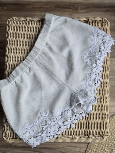 Zara white shorts - white,