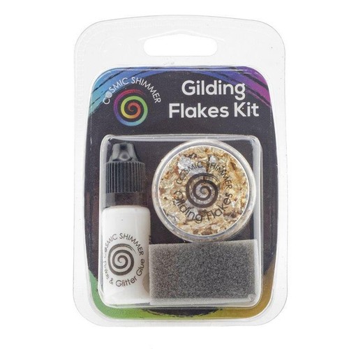 Cosmic shimmer gilding flakes - cosmic,