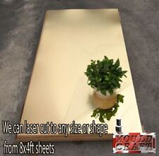 GOLD Mirror Acrylic Sheet 3mm