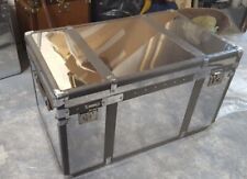 Antique Aluminium Trunk. Retail £750!