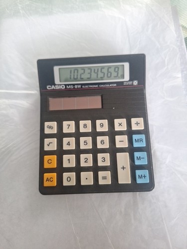 Vintage retro casio 8w - retro,
