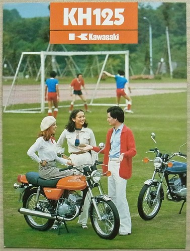 Kawasaki kh125 motorcycle - kawasaki,