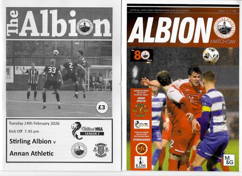 Stirling albion annan - albion,