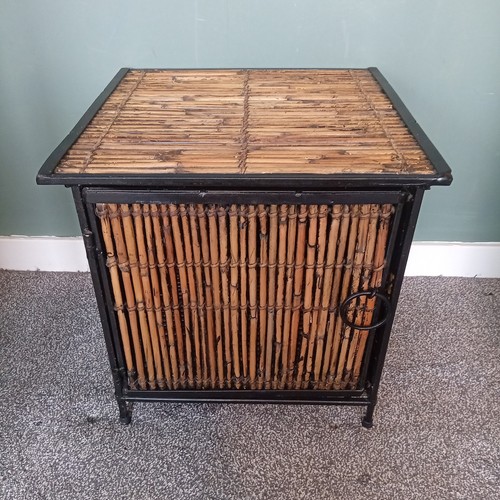 Vintage mid century rattan - mid,