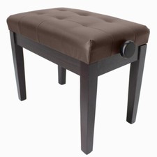Piano Stool Adjustable, Satin