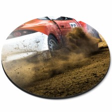 Round mouse mat car - round,