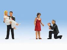 Wedding (4) O scale Figure Set