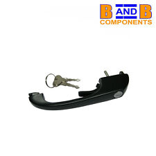 JOPEX JP GROUP 1187100200 FRONT DOOR HANDLE WITH KEY VW TRANSPORTER T3 T25 BLACK
