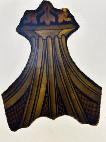 Old glass piece - glass,