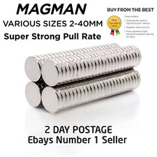Strong Neodymium Magnets - 2mm