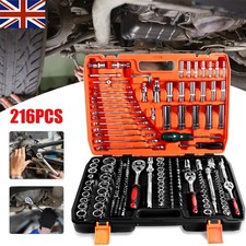 216 PCS Socket Set 1/4 3/8