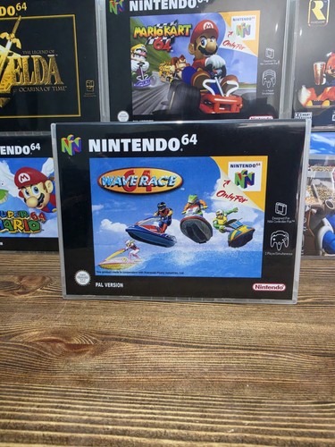 Wave race clear plastic - race,