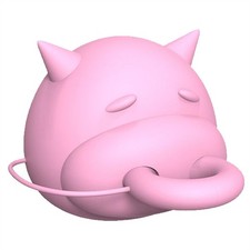 Silicone Cow Head Milk Carton