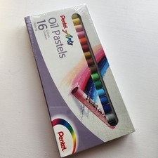 Oil Pastels by Pentel Pastels  Pack of 16 junior oil pastels  vivid colours