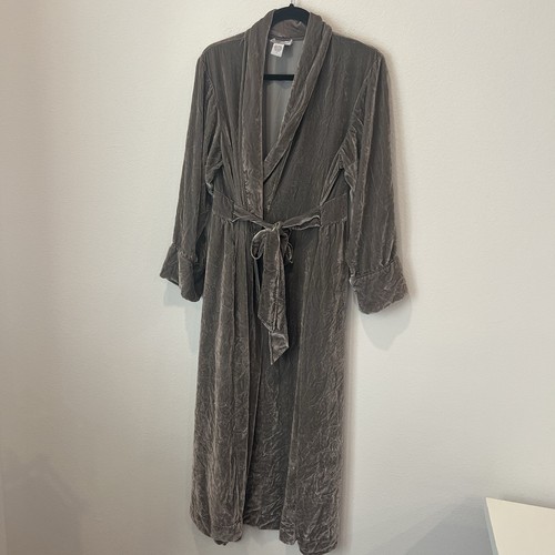 Soft surroundings gray - gray, silk