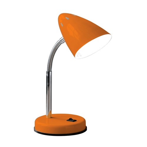 Adjustable desk lamp orange - desk,