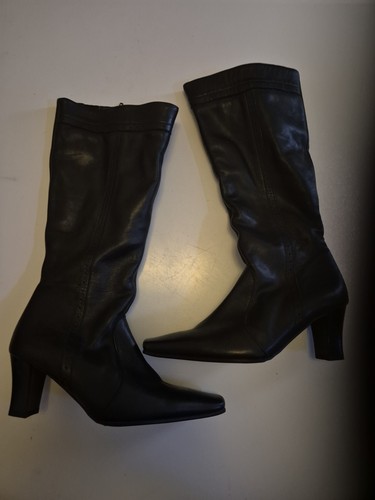Womens lotus knee zip heeled - womens,
