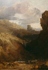 Dolbadarn Castle Joseph Mallord William Turner Picture Poster Print 