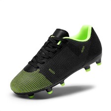 DREAM PAIRS KIDS Boys Girls Soccer Cleats Youth Ground Athletic Football Shoes