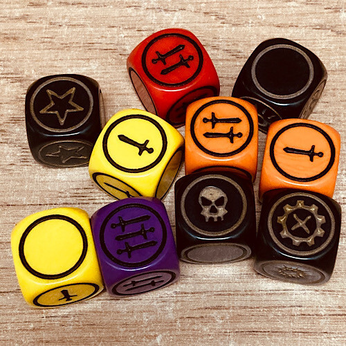 Full set specialist dice - of,
