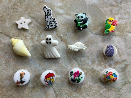 Novelty buttons each - novelty, design