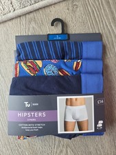 TU 3 Pairs of Men's Hipsters