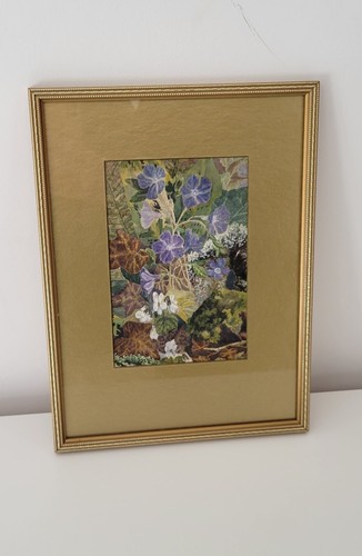 Vintage painting flowers - vintage,