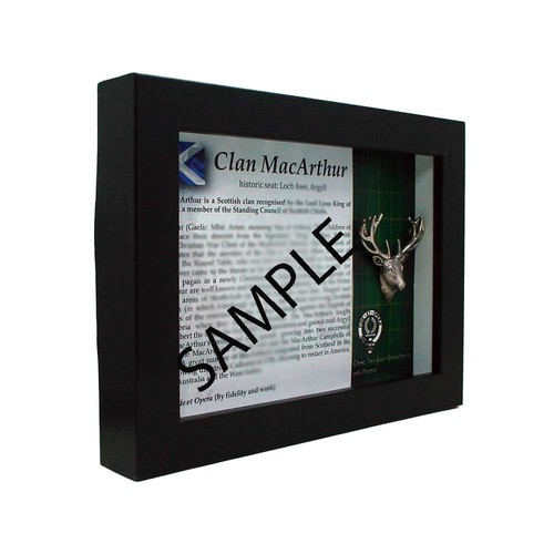 Clan macarthur family framed - -,