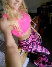 Bright Pink Gym  Leggings