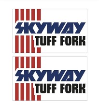 Skyway tuff fork decals old - tuff,