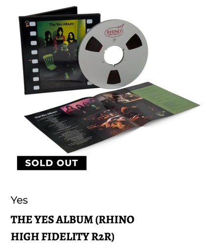 Yes the album reel - yes,