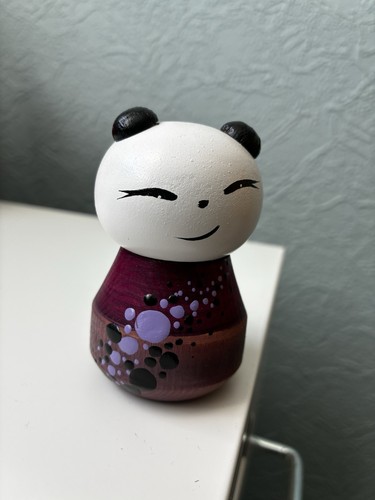 Wooden kokeshi doll - wooden,