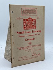 Small Arms Training Volume I