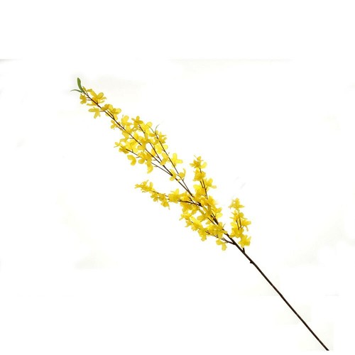 Faux silk forsythia - faux, flower