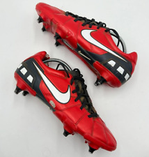Mens Nike Total 90 Red Laser SG Strike iii Football Boots Retro T90 UK8