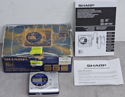Sharp mini disc portable - sharp,