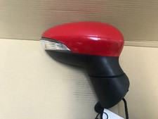FORD FIESTA DRIVER SIDE WING DOOR MIRROR COLORADO RED   2008 2009 2010-2012 B960