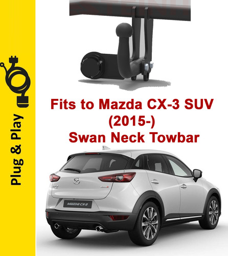 Tow bar for - mazda, cx-3
