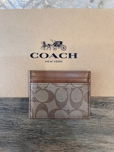 Coach card holder signature - holder,
