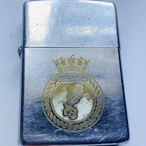 Vintage 1992 zippo hms - 1992, avenger