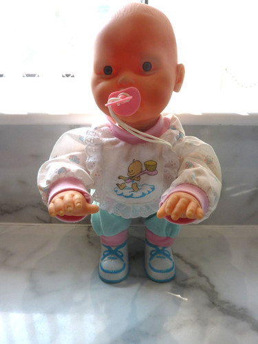 Vintage famosa baby falls down - falls,